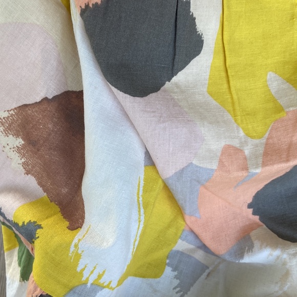 NWT Quicksilver Full Swing Strappy Linen Blend Dress Women's Size L - Picture 8 of 10